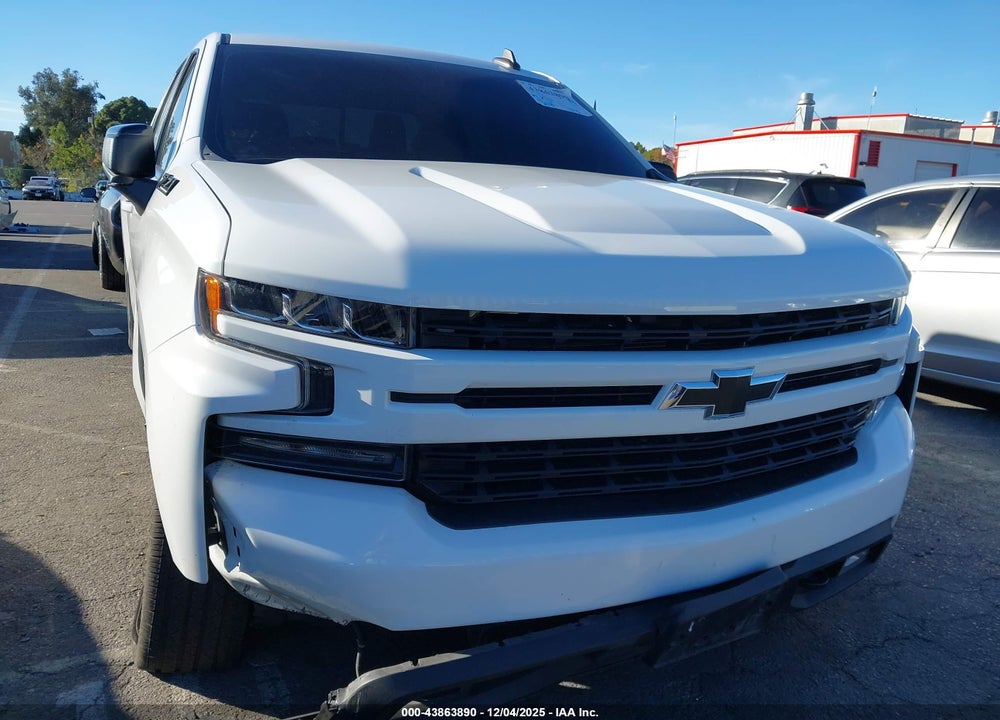 2022 CHEVROLET SILVERADO 1500 LTD 4WD  SHORT BED RST VIN: 3GCUYEED8NG127858