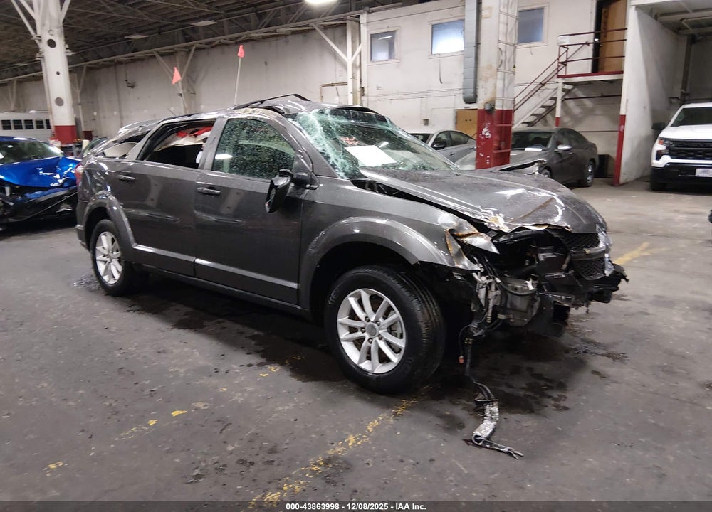 2015 DODGE JOURNEY SXT VIN: 3C4PDDBG3FT544136