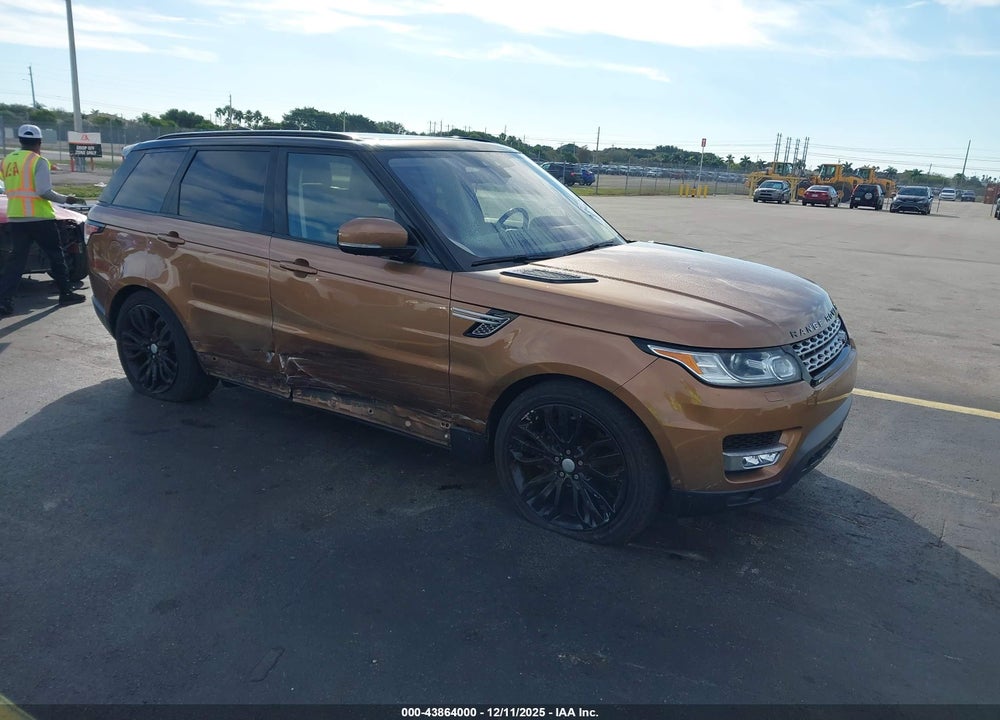 2017 LAND ROVER RANGE ROVER SPORT VIN: SALWR2FK5HA674129