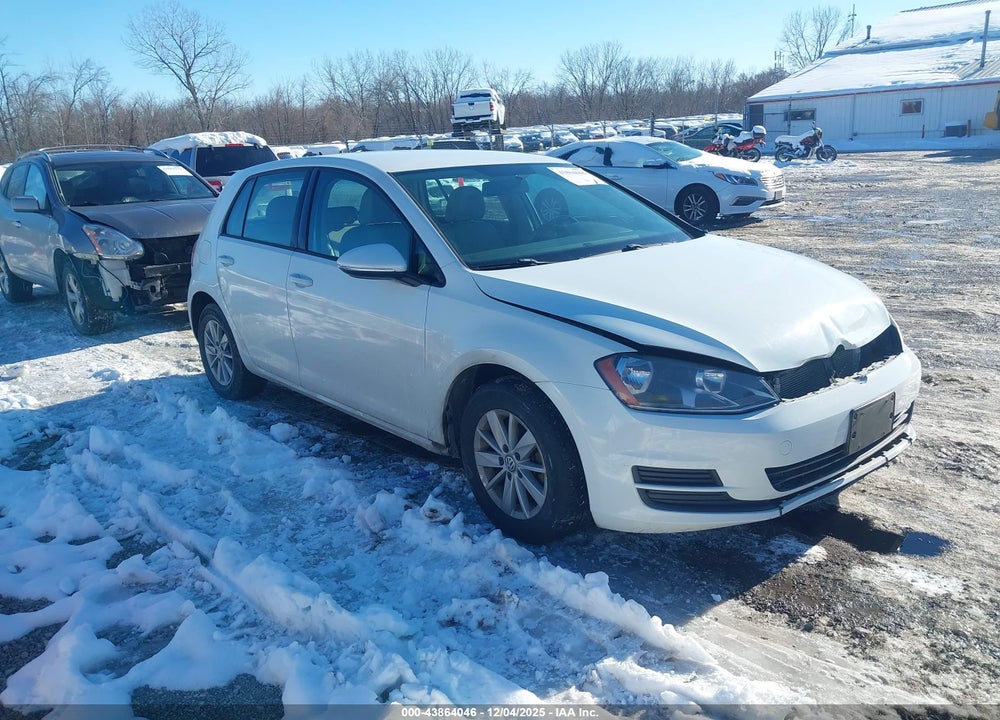 2015 VOLKSWAGEN GOLF TSI S 4-DOOR VIN: 3VW217AU1FM008840
