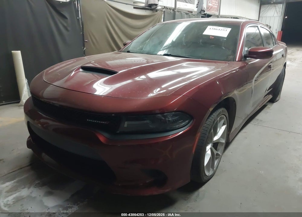 2021 DODGE CHARGER GT RWD VIN: 2C3CDXHG9MH653587