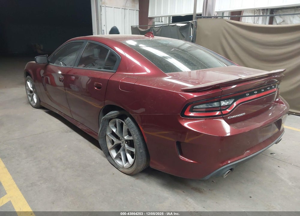 2021 DODGE CHARGER GT RWD VIN: 2C3CDXHG9MH653587
