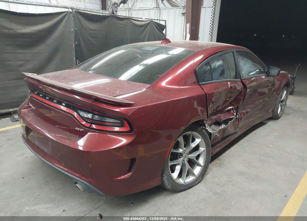 2021 DODGE CHARGER GT RWD VIN: 2C3CDXHG9MH653587