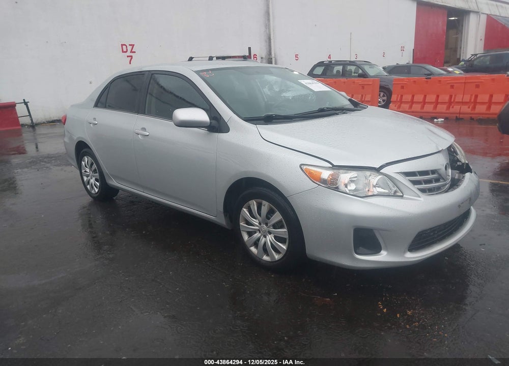 2013 TOYOTA COROLLA LE VIN: 2T1BU4EE0DC069257
