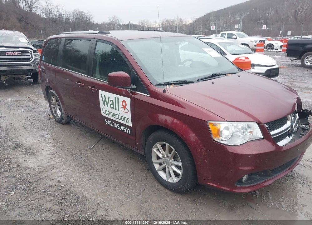 2019 DODGE GRAND CARAVAN SXT VIN: 2C4RDGCGXKR543104