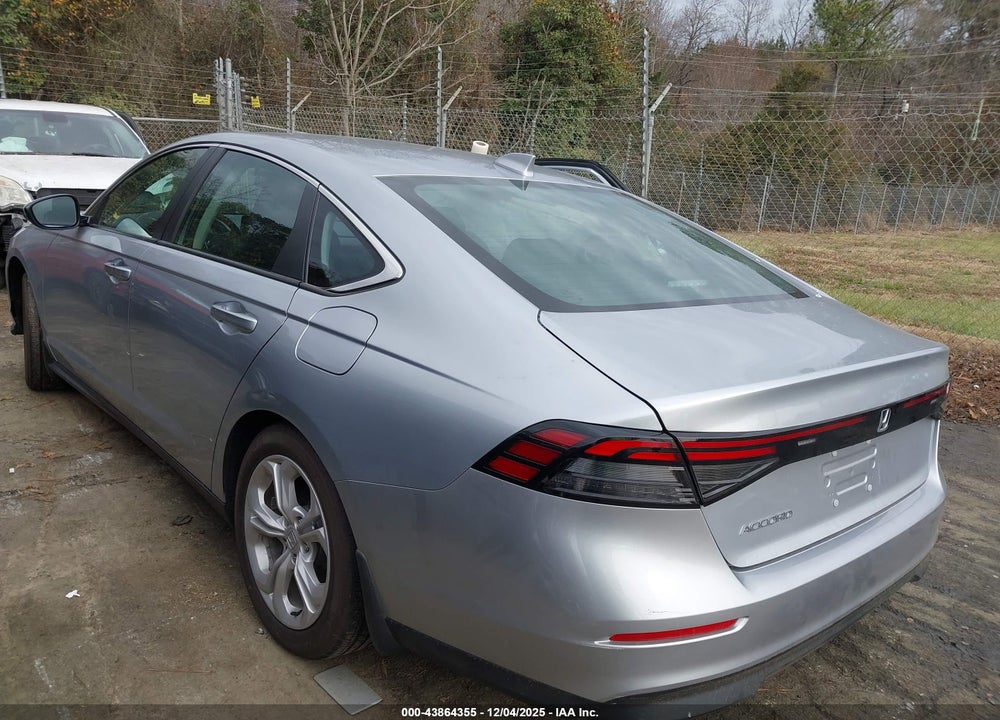 2025 HONDA ACCORD LX VIN: 1HGCY1F21SA028361