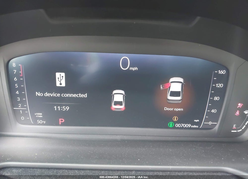 2025 HONDA ACCORD LX VIN: 1HGCY1F21SA028361
