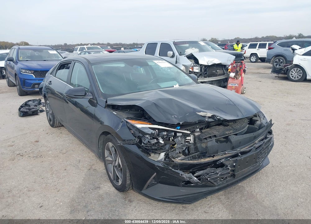 2021 HYUNDAI ELANTRA LIMITED VIN: KMHLP4AG5MU172112