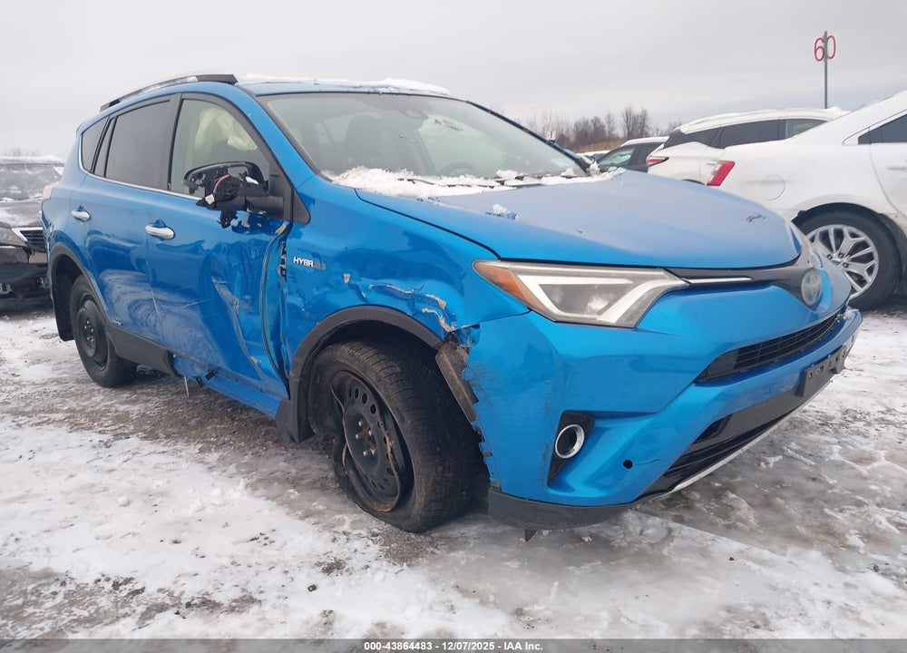 2016 TOYOTA RAV4 HYBRID LIMITED VIN: JTMDJREVXGD018516