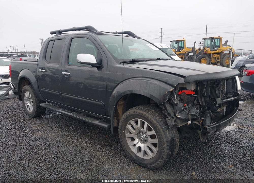 2012 NISSAN FRONTIER SL VIN: 1N6AD0EV0CC445299