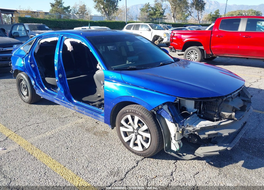 2022 HONDA CIVIC LX VIN: 2HGFE2F20NH506402