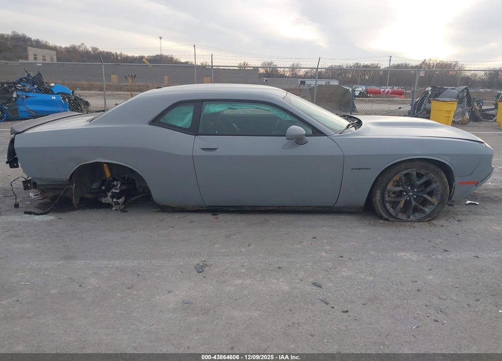 2022 DODGE CHALLENGER R/T VIN: 2C3CDZBTXNH234196