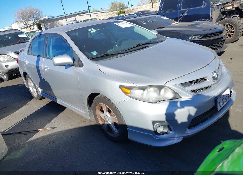 2011 TOYOTA COROLLA S VIN: 2T1BU4EE8BC736735
