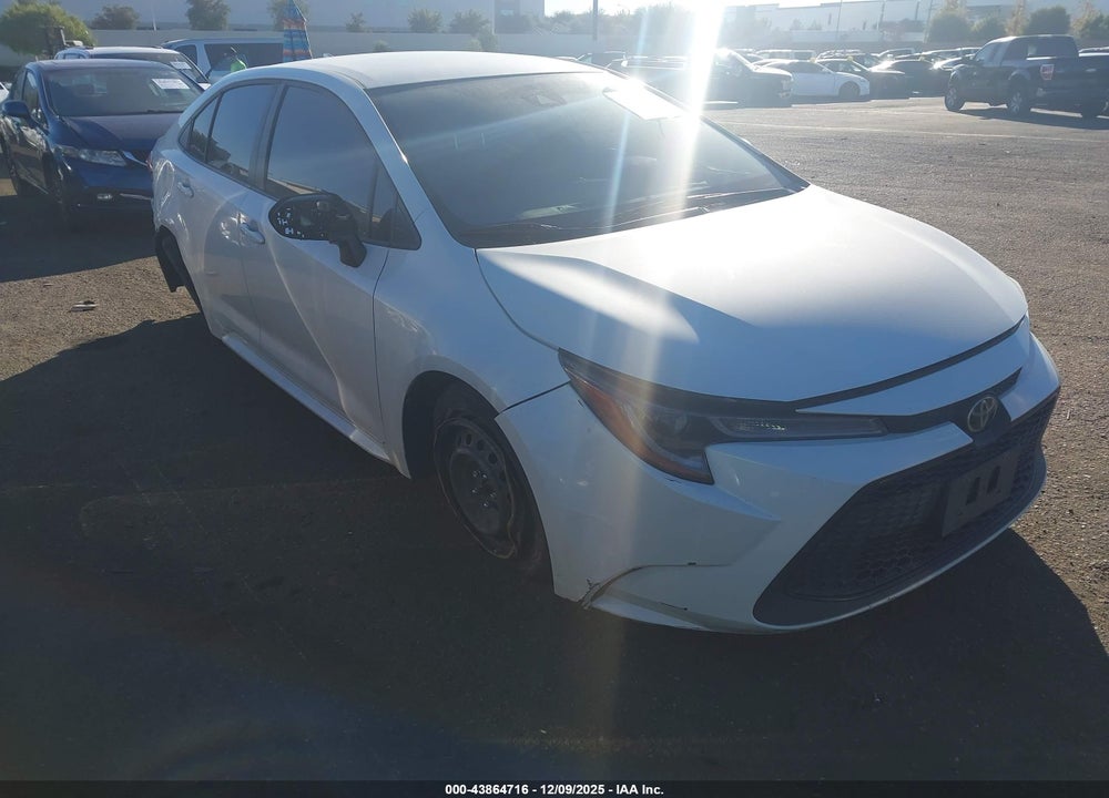 2020 TOYOTA COROLLA LE VIN: JTDEPRAE0LJ005522