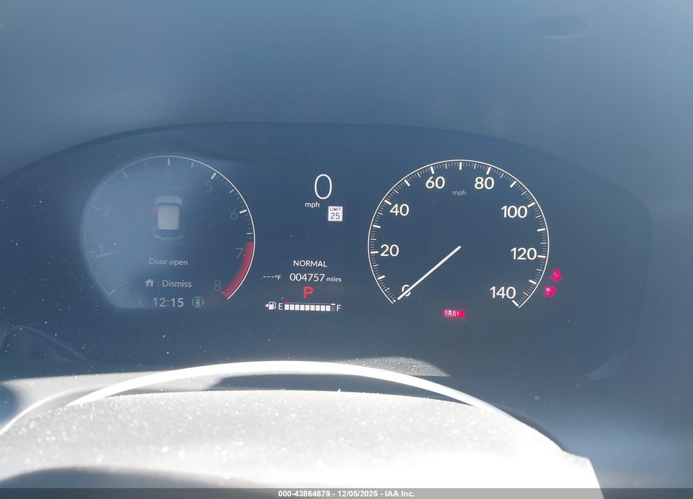 2025 HONDA HR-V 2WD SPORT VIN: 3CZRZ1H57SM739038