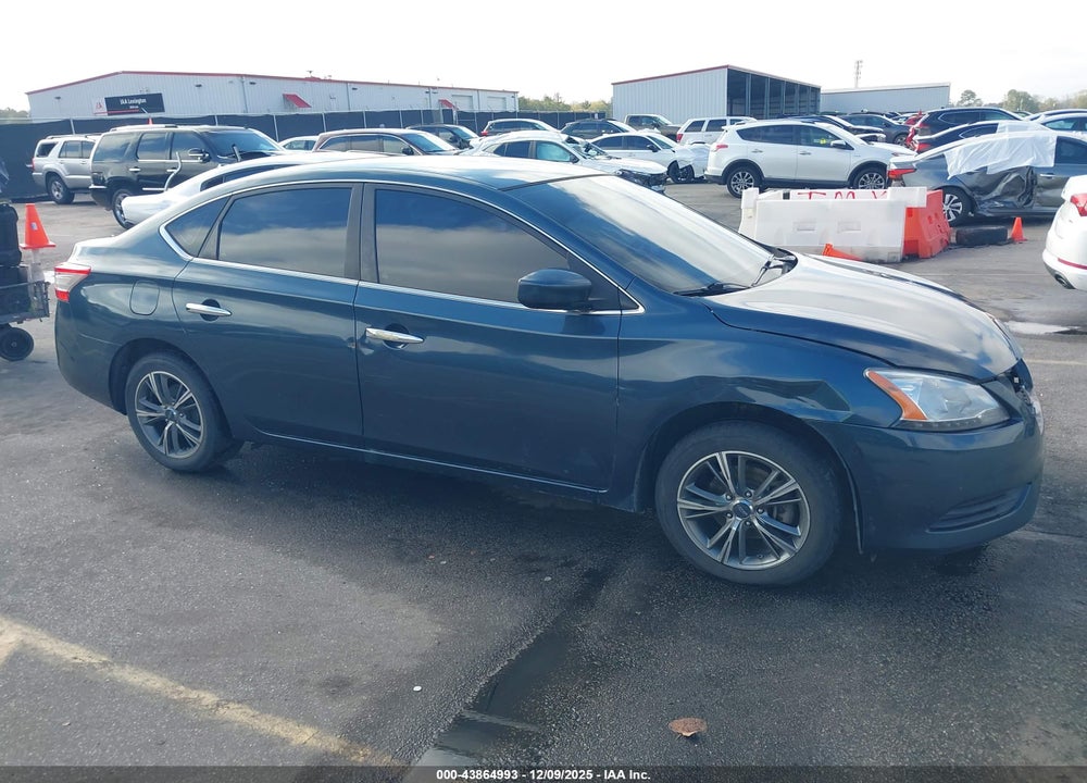 2013 NISSAN SENTRA SV VIN: 3N1AB7AP6DL783601