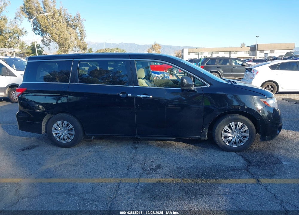 2012 NISSAN QUEST S VIN: JN8AE2KPXC9031482