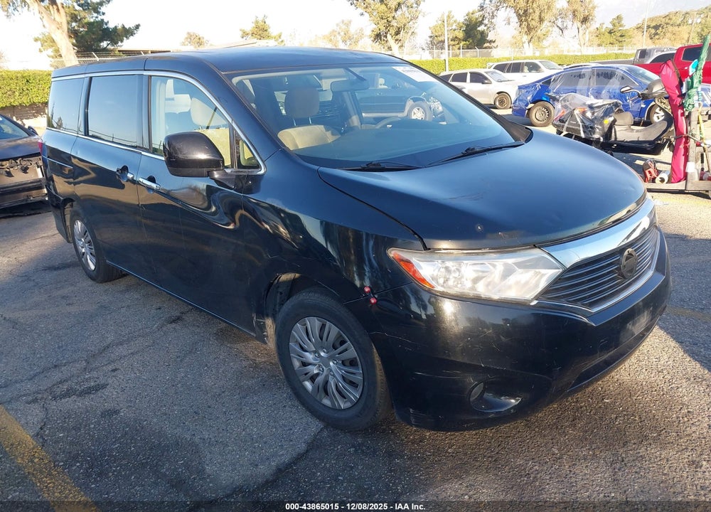 2012 NISSAN QUEST S VIN: JN8AE2KPXC9031482