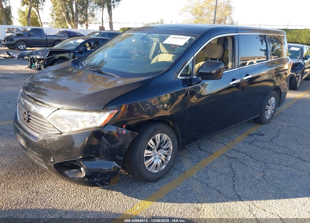 2012 NISSAN QUEST S VIN: JN8AE2KPXC9031482