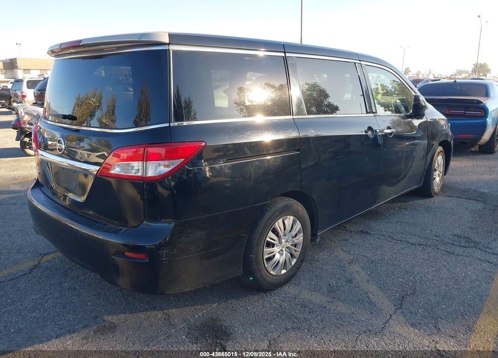 2012 NISSAN QUEST S VIN: JN8AE2KPXC9031482