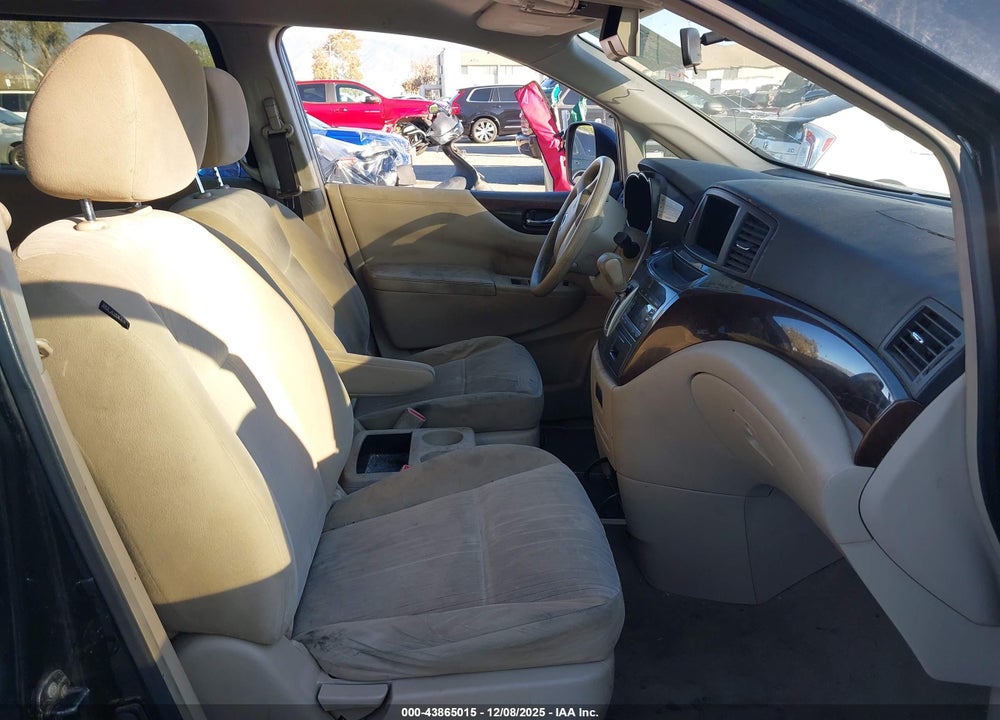 2012 NISSAN QUEST S VIN: JN8AE2KPXC9031482