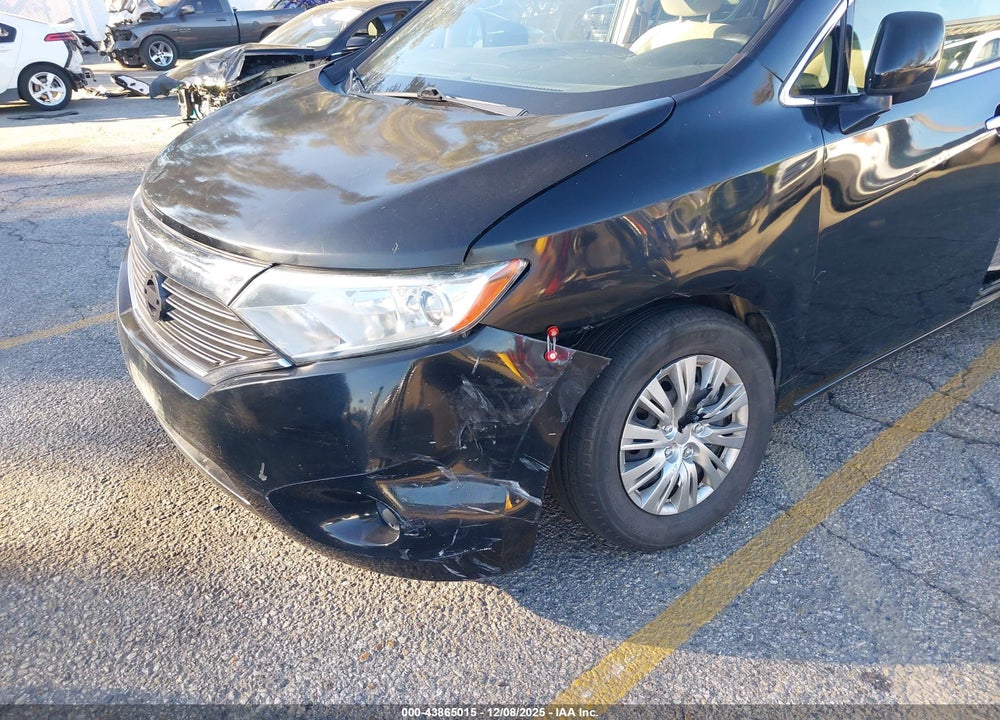 2012 NISSAN QUEST S VIN: JN8AE2KPXC9031482