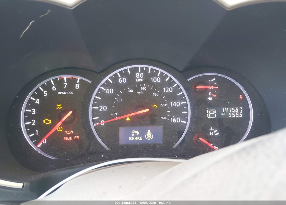 2012 NISSAN QUEST S VIN: JN8AE2KPXC9031482
