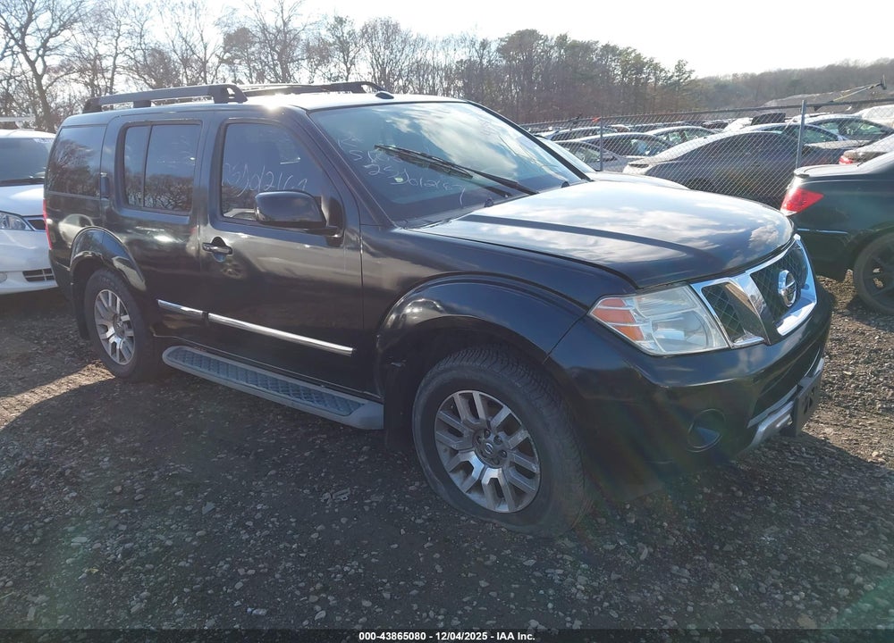 2010 NISSAN PATHFINDER LE VIN: 5N1AR1NB8AC604417