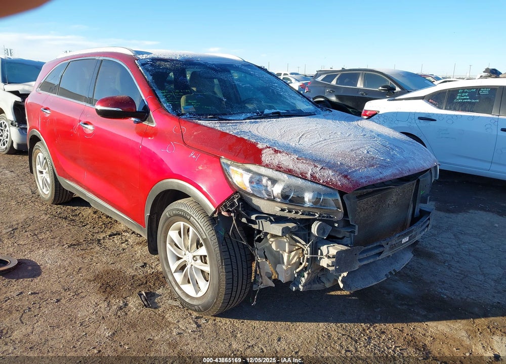 2017 KIA SORENTO 3.3L LX VIN: 5XYPG4A54HG237656