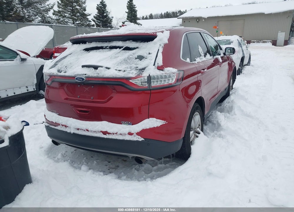 2018 FORD EDGE SEL VIN: 2FMPK4J95JBB24614