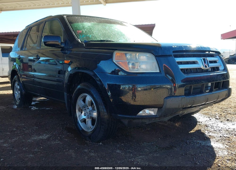 2008 HONDA PILOT EX-L VIN: 5FNYF28728B008953
