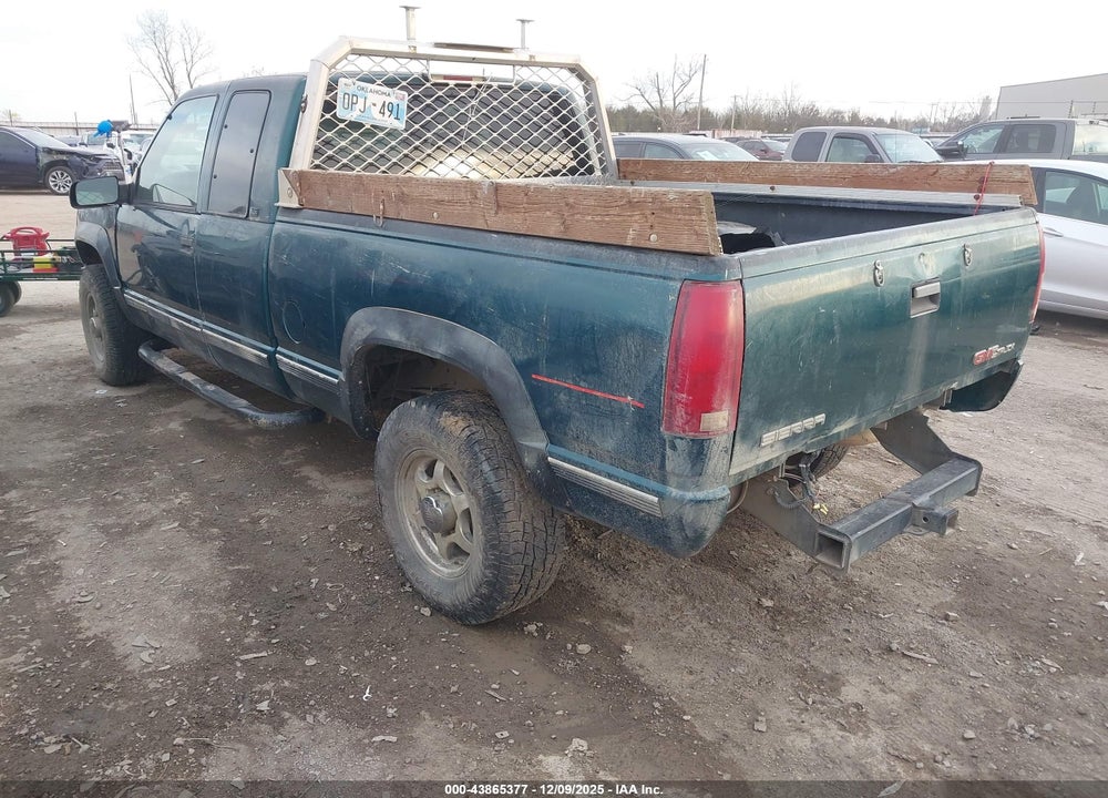 1997 GMC SIERRA 2500 HD SL VIN: 1GTGK29J4VE511950