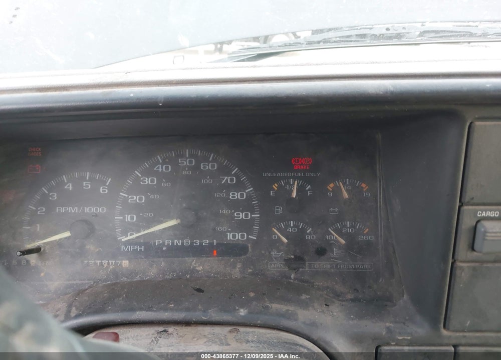 1997 GMC SIERRA 2500 HD SL VIN: 1GTGK29J4VE511950