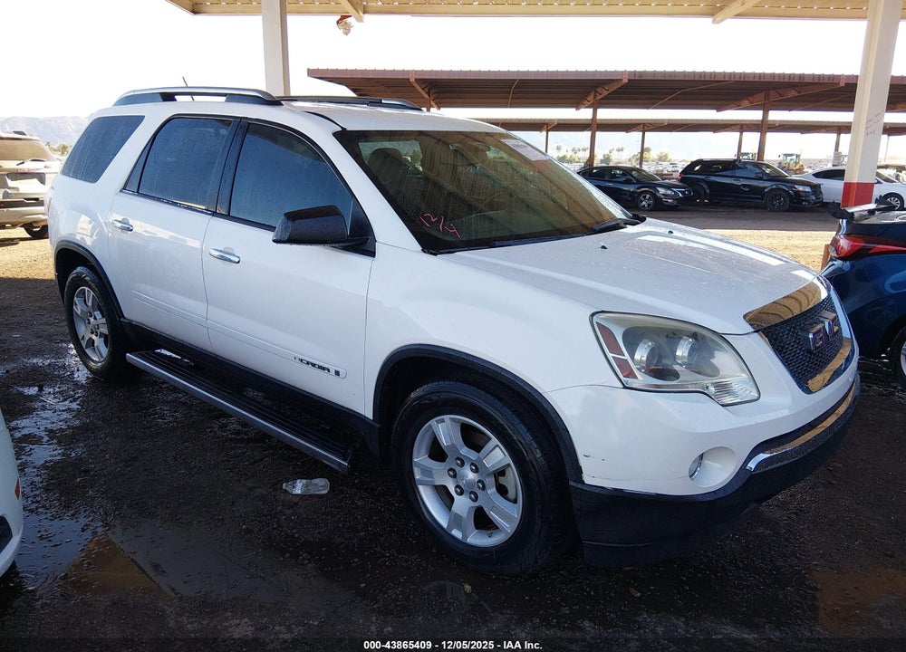2008 GMC ACADIA SLE-1 VIN: 1GKER13758J167474