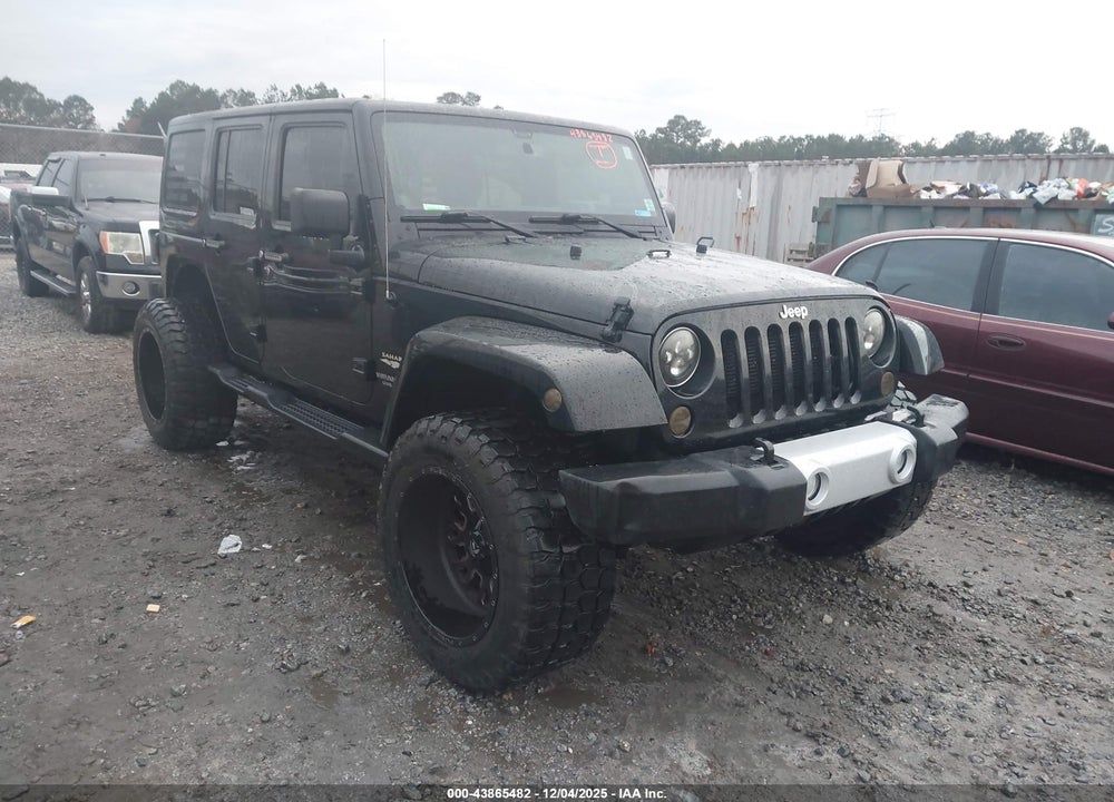 2014 JEEP WRANGLER UNLIMITED SAHARA VIN: 1C4BJWEGXEL224686