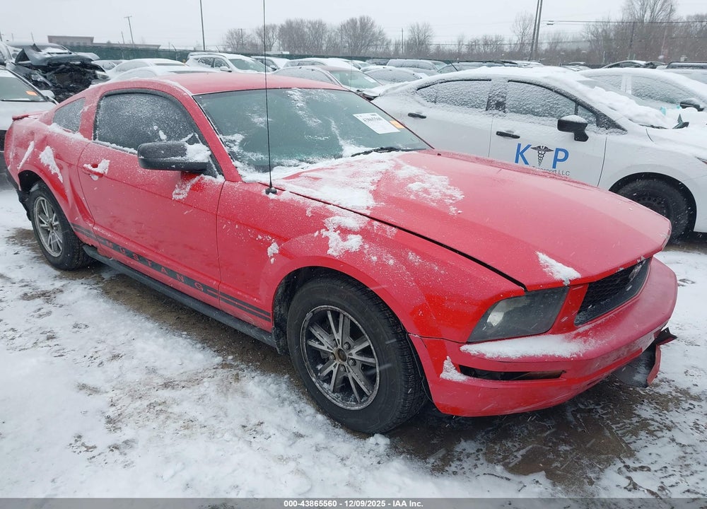 2008 FORD MUSTANG V6 DELUXE VIN: 1ZVHT80N285109219