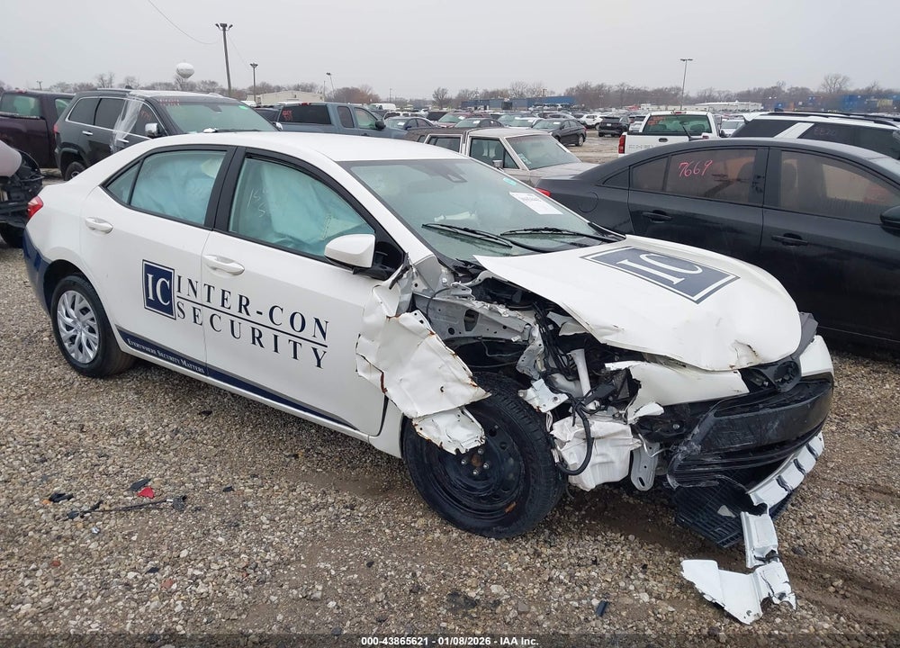 2019 TOYOTA COROLLA LE VIN: 5YFBURHE2KP926524