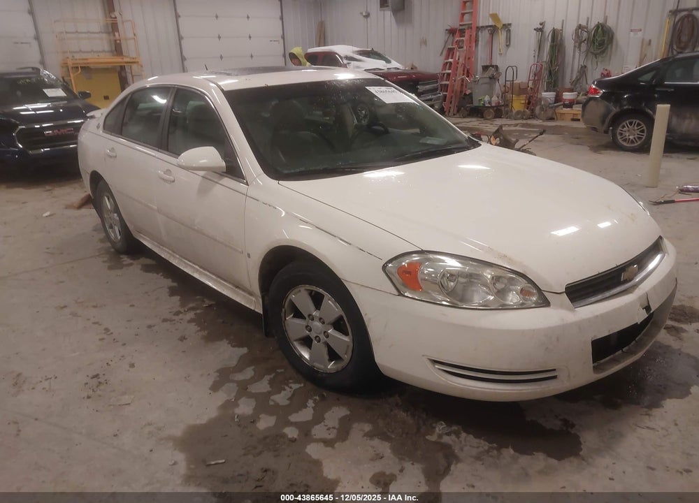 2009 CHEVROLET IMPALA LT VIN: 2G1WT57K491256142