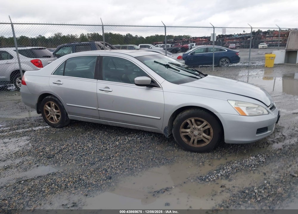 2006 HONDA ACCORD 2.4 EX VIN: 1HGCM55836A027503