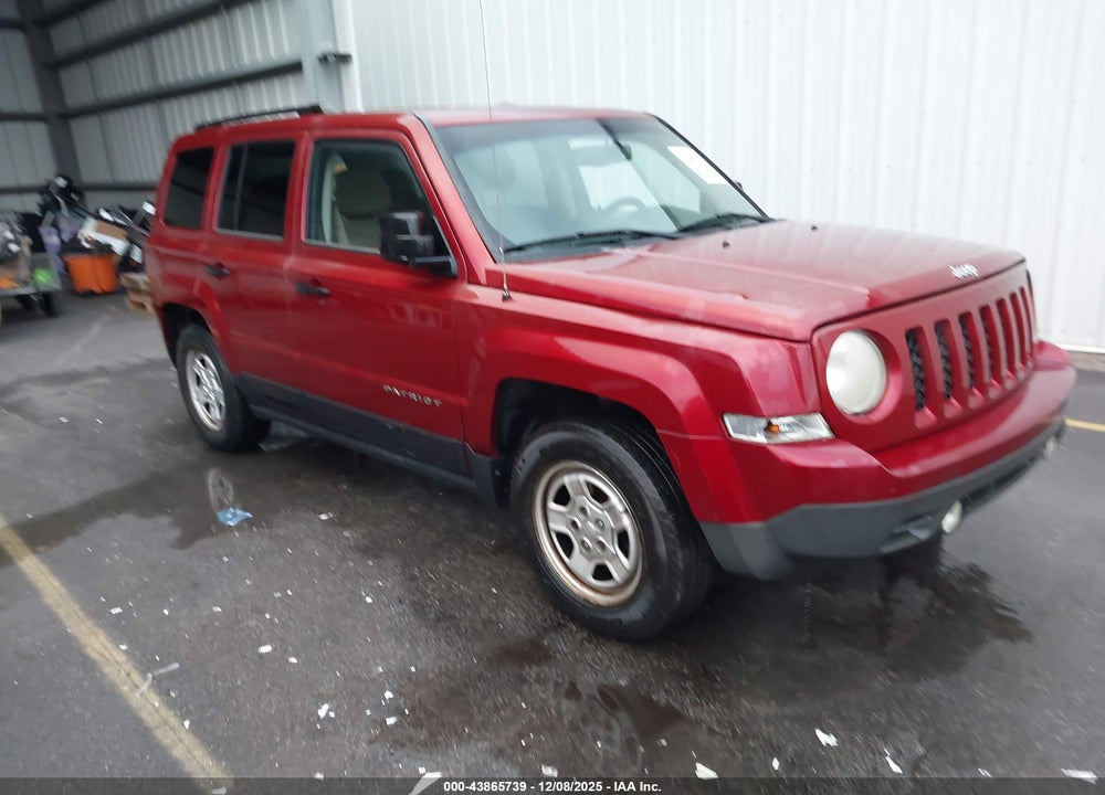 2014 JEEP PATRIOT SPORT VIN: 1C4NJPBA1ED888615