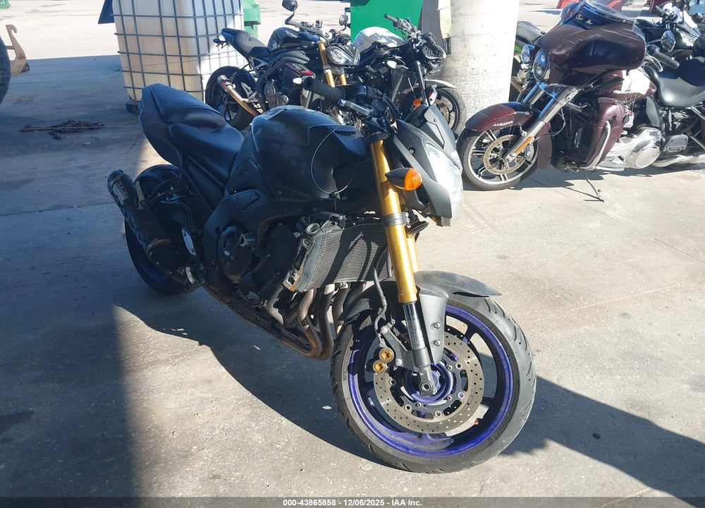 2012 YAMAHA FZ8 N VIN: JYARN27E7CA002215