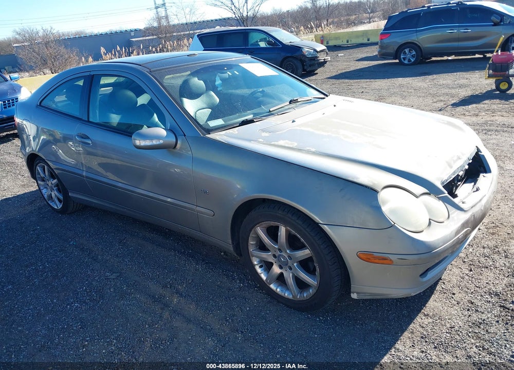 2003 MERCEDES-BENZ C 230 KOMPRESSOR SPORT VIN: WDBRN40JX3A463088
