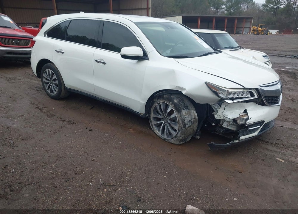 2015 ACURA MDX TECHNOLOGY PACKAGE VIN: 5FRYD3H43FB011292