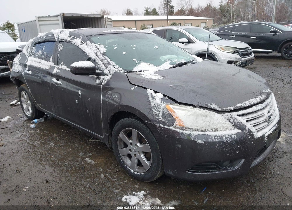2014 NISSAN SENTRA S VIN: 3N1AB7AP5EL639054