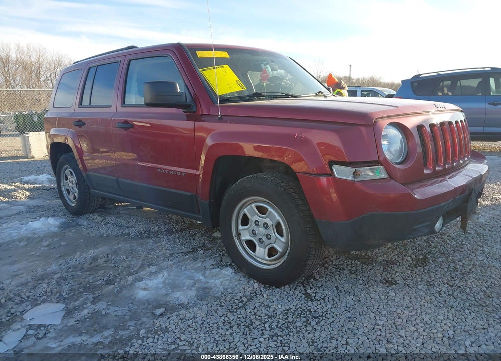 2015 JEEP PATRIOT SPORT VIN: 1C4NJPBA7FD377220