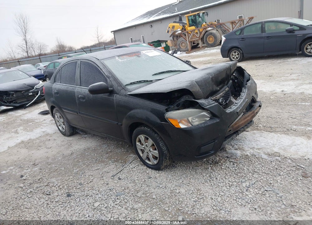 2011 KIA RIO LX VIN: KNADH4A36B6857155