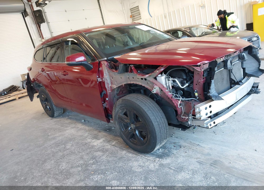 2021 TOYOTA HIGHLANDER LE VIN: 5TDBZRBH3MS110954
