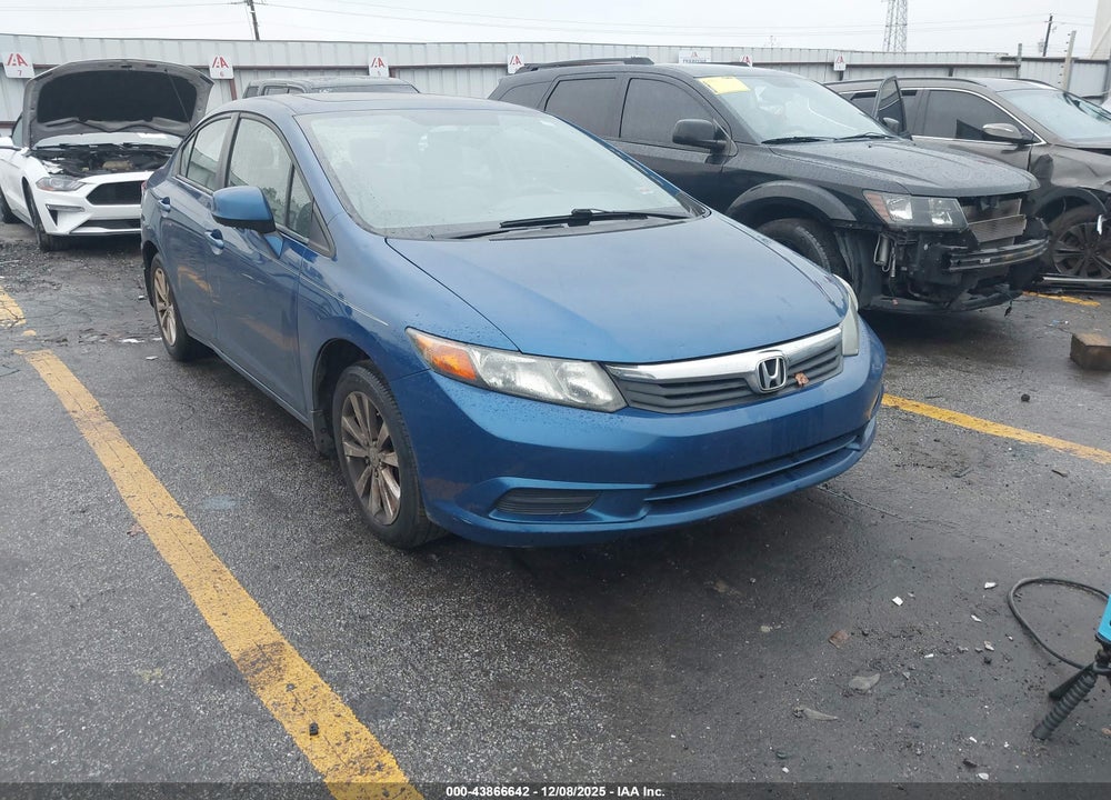2012 HONDA CIVIC EX VIN: 19XFB2F83CE058659