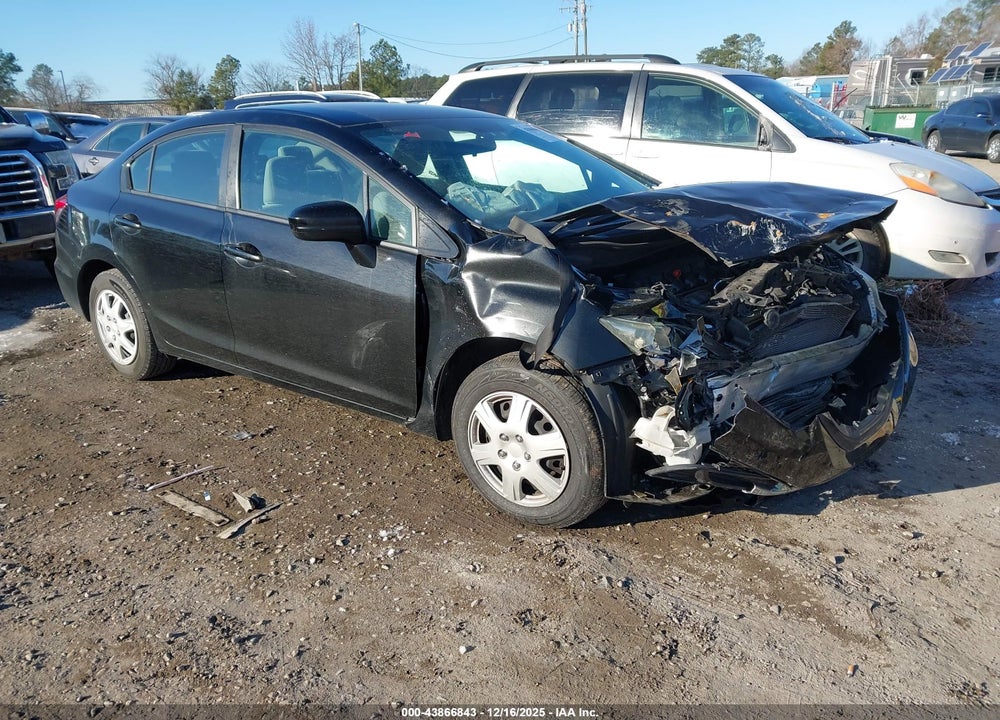 2015 HONDA CIVIC LX VIN: 19XFB2F58FE042841