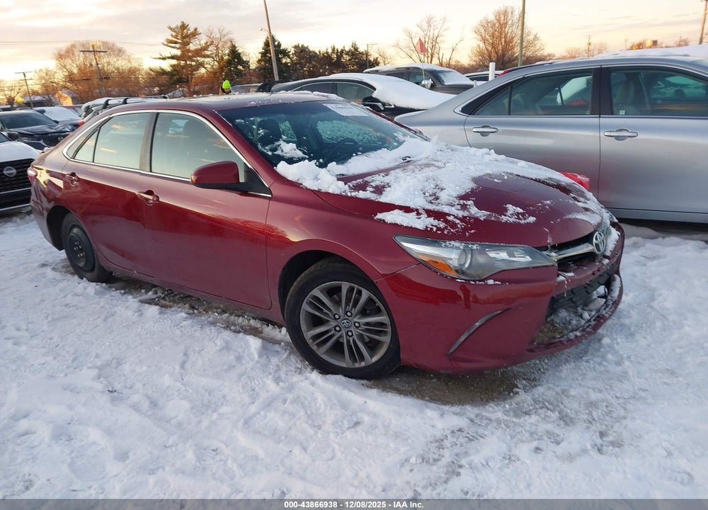2016 TOYOTA CAMRY SE VIN: 4T1BF1FK7GU595613